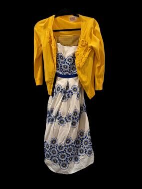 anthropologie woodblock midi dress Woodblock Midi Dress